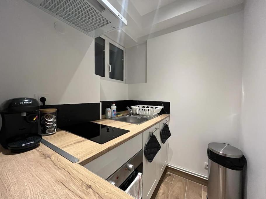 La Patte Blanche Terrasse Centre Ville Sens 6M Gare 外观 照片